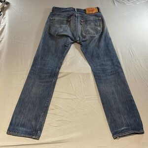 Vintage Levi's 501 Original Fit Jeans Men's 31x32 Blue Denim Button Fly USA